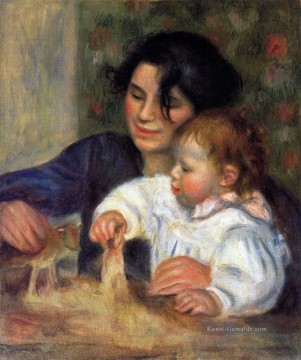 Pierre Auguste Renoir Werke - Gabri und jean Pierre Auguste Renoir